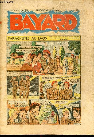 Bayard, nouvelle srie - Hebdomadaire n216 - 21 janvier 1951