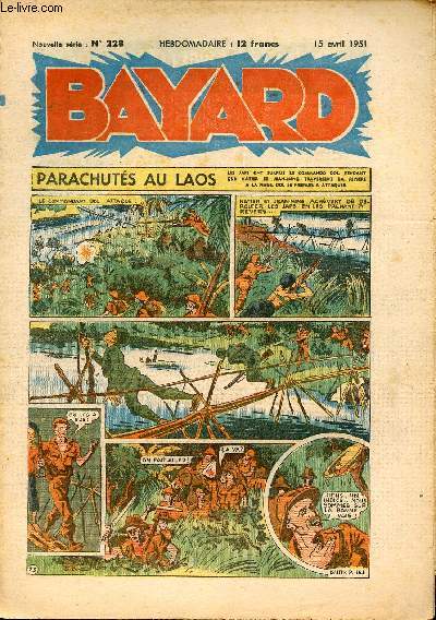 Bayard, nouvelle srie - Hebdomadaires n 228 - 15 avril 1951