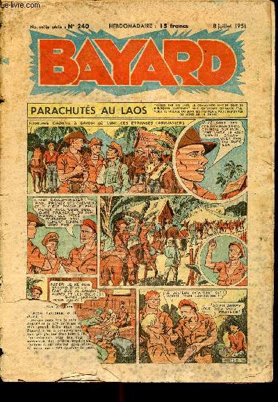 Bayard, nouvelle srie - Hebdomadaire n240 - 8 juillet 1951