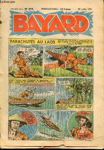 Bayard, nouvelle srie - Hebdomadaire n243 - 29 juillet 1951