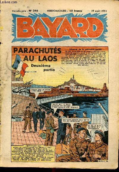 Bayard, nouvelle srie - Hebdomadaire n246 - 19 aot 1951