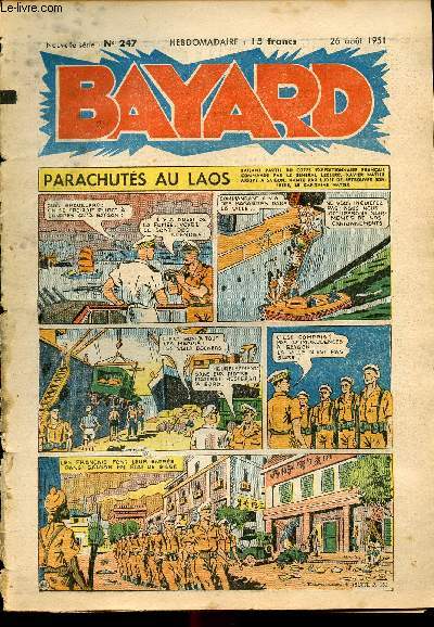 Bayard, nouvelle srie - Hebdomadaire n247 - 26 aot 1951