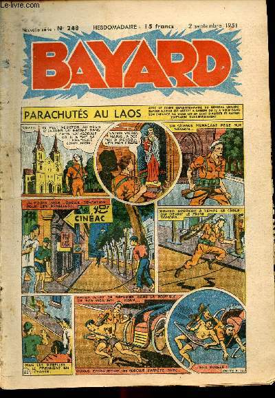 Bayard, nouvelle srie - Hebdomadaire n248 - 2 septembre 1951