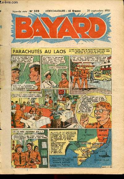 Bayard, nouvelle srie - Hebdomadaire n252 - 30 septembre 1951