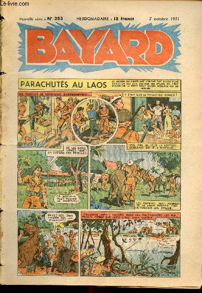Bayard, nouvelle srie - Hebdomadaire n253 - 7 octobre 1951