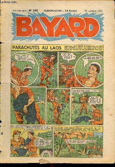 Bayard, nouvelle srie - Hebdomadaire n255 - 21 octobre 1951