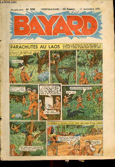 Bayard, nouvelle srie - Hebdomadaire n258 - 11 novembre 1951