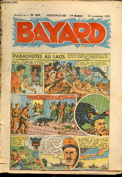 Bayard, nouvelle srie - Hebdomadaire n259 - 18 novembre 1951