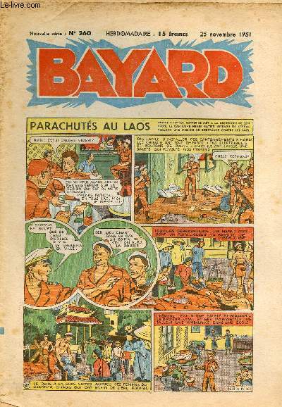 Bayard, nouvelle srie - Hebdomadaire n260 - 25 novembre 1951