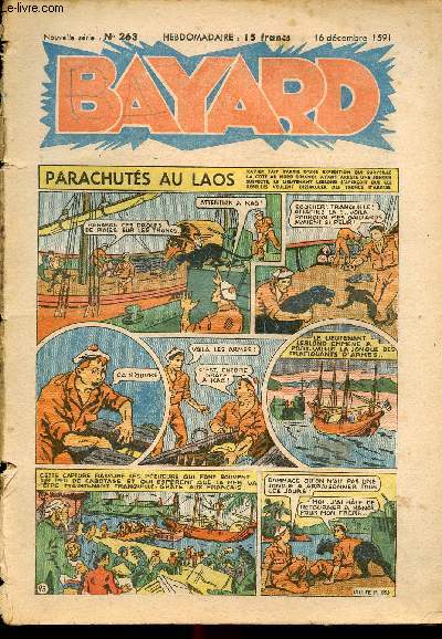 Bayard, nouvelle srie - Hebdomadaire n263 - 16 dcembre 1951