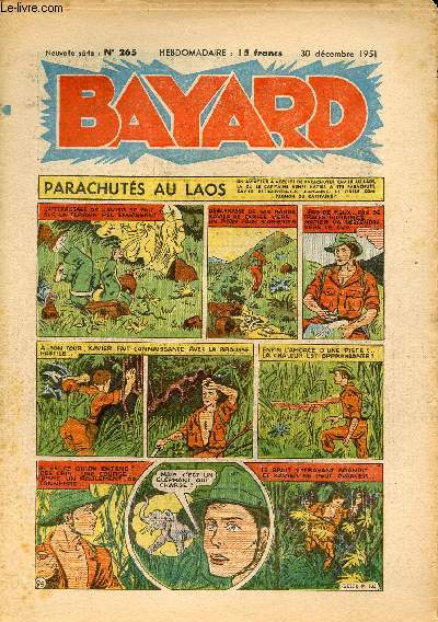 Bayard, nouvelle srie - Hebdomadaires n 265 - 30 dcembre 1951