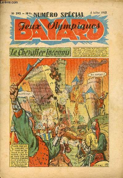 Bayard, nouvelle srie - Hebdomadaire n292 - 6 juillet 1952 - Numro spcial Jeux Olympiques