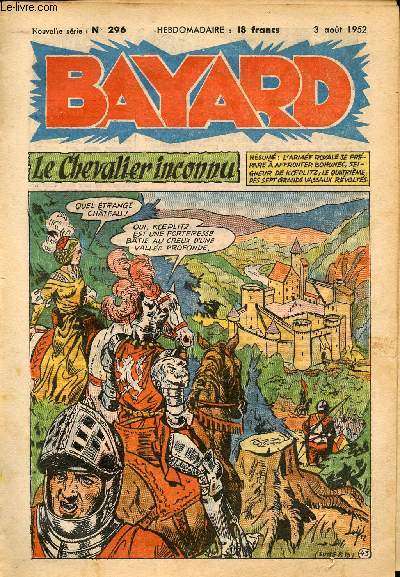 Bayard, nouvelle srie - Hebdomadaire n296 - 3 aot 1952