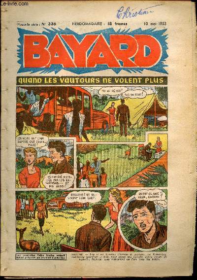 Bayard, nouvelle srie - Hebdomadaire n336 - 10 mai 1953