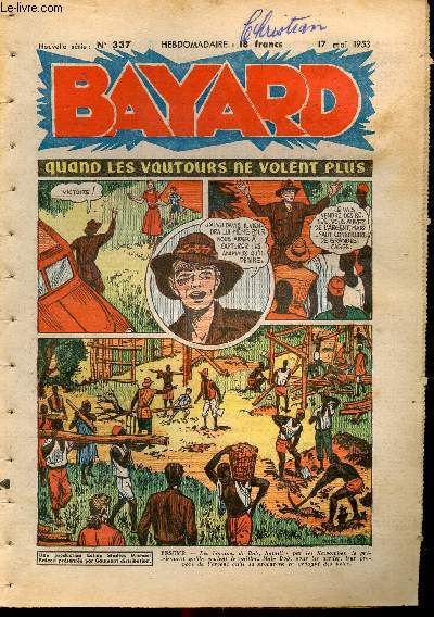 Bayard, nouvelle srie - Hebdomadaire n337 - 17 mai 1953