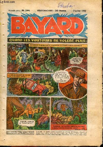 Bayard, nouvelle srie - Hebdomadaire n344 - 5 juillet 1953