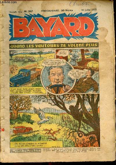 Bayard, nouvelle srie - Hebdomadaire n347 - 26 juillet 1953