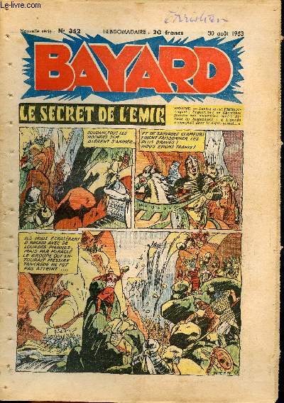 Bayard, nouvelle srie - Hebdomadaire n352 - 30 aot 1953