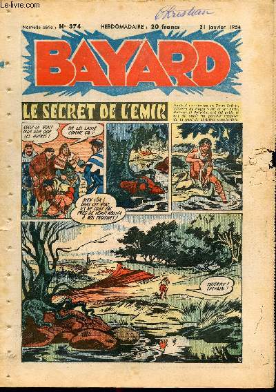 Bayard, nouvelle srie - Hebdomadaire n374 - 31 janvier 1954
