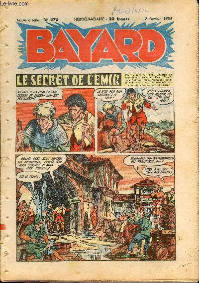 Bayard, nouvelle srie - Hebdomadaire n375 - 7 fvrier 1954