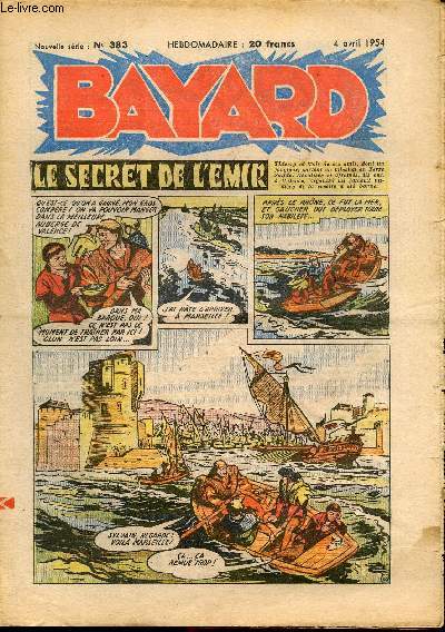 Bayard, nouvelle srie - Hebdomadaire n383 - 4 avril 1954