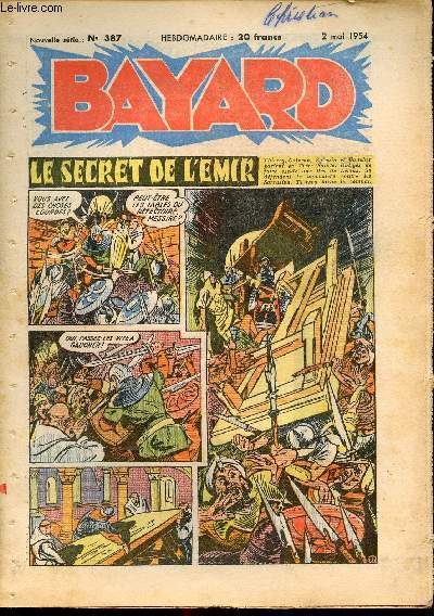 Bayard, nouvelle srie - Hebdomadaire n387 - 2 mai 1954