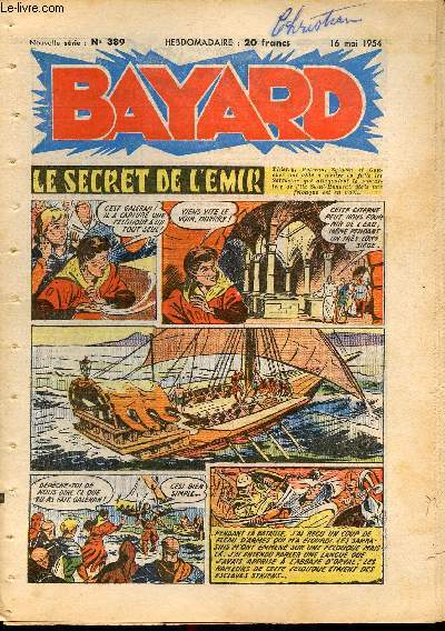 Bayard, nouvelle srie - Hebdomadaire n389 - 16 mai 1954