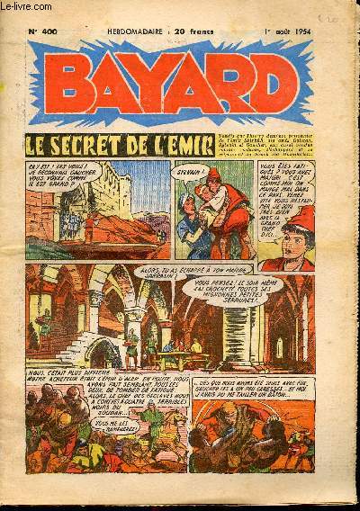 Bayard, nouvelle srie - Hebdomadaire n400 - 1er aot 1954