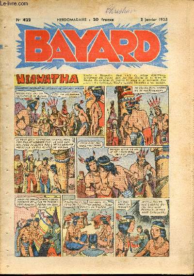 Bayard, nouvelle srie - Hebdomadaire n422 - 2 janvier 1955