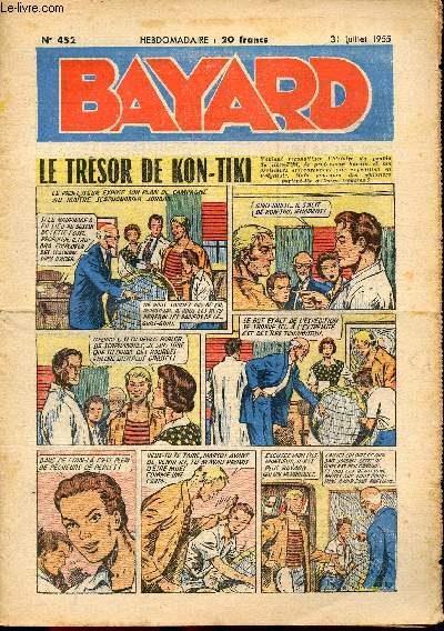 Bayard, nouvelle srie - Hebdomadaire n452 - 31 juillet 1955