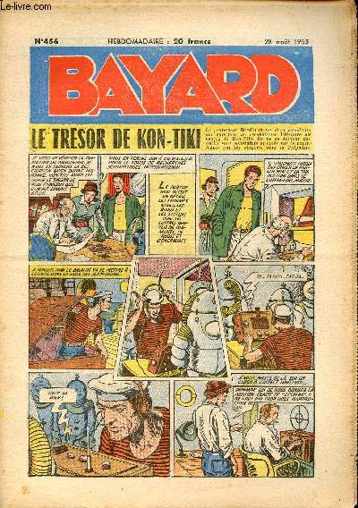 Bayard, nouvelle srie - Hebdomadaire n456 - 28 aot 1955