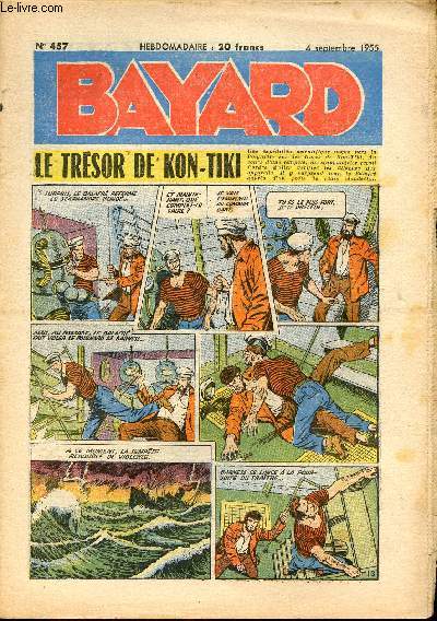 Bayard, nouvelle srie - Hebdomadaire n457 - 4 septembre 1955