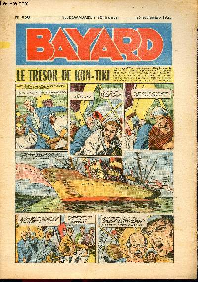 Bayard, nouvelle srie - Hebdomadaire n460 - 25 septembre 1955