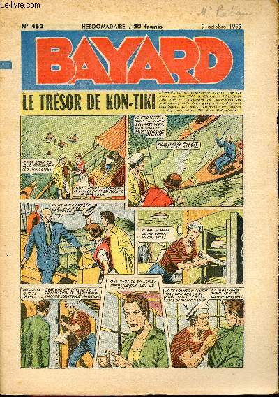 Bayard, nouvelle srie - Hebdomadaire n462 - 9 octobre 1955