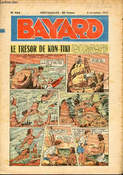 Bayard, nouvelle srie - Hebdomadaire n466 - 6 novembre 1955
