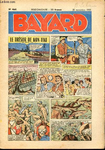 Bayard, nouvelle srie - Hebdomadaire n468 - 20 novembre 1955