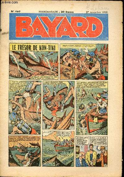 Bayard, nouvelle srie - Hebdomadaire n469 - 27 novembre 1955