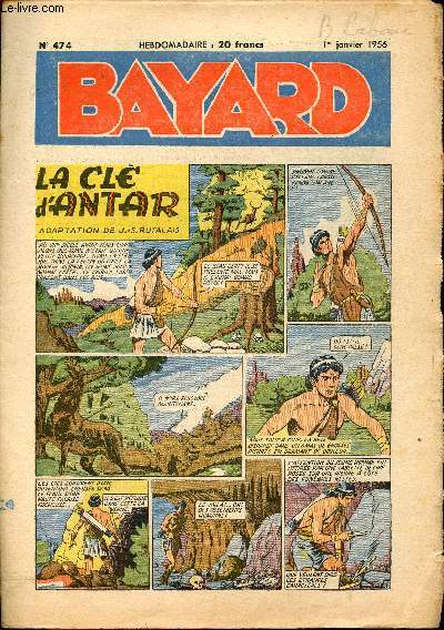 Bayard, nouvelle srie - Hebdomadaire n474 - 1er janvier 1956