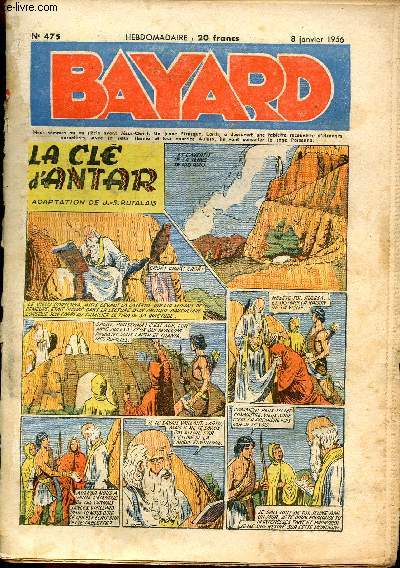 Bayard, nouvelle srie - Hebdomadaire n475 - 8 janvier 1956