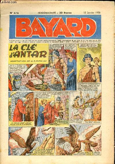 Bayard, nouvelle srie - Hebdomadaire n476 - 15 janvier 1956