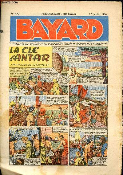 Bayard, nouvelle srie - Hebdomadaire n477 - 22 janvier 1956