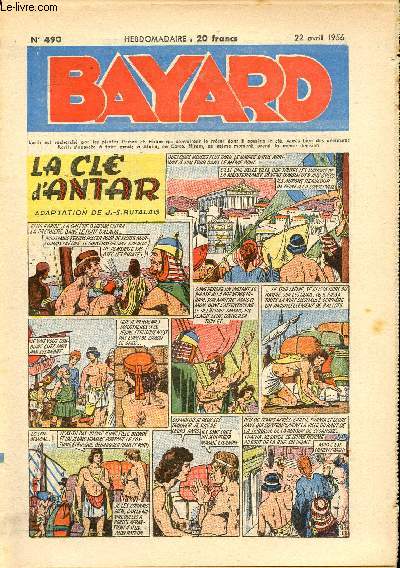 Bayard, nouvelle srie - Hebdomadaire n490 - 22 avril 1956