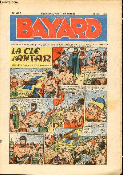 Bayard, nouvelle srie - Hebdomadaire n493 - 13 mai 1956