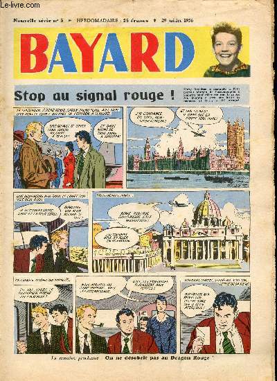 Bayard - Nouvelle srie - Hebdomadaire n5 - 29 juillet 1956