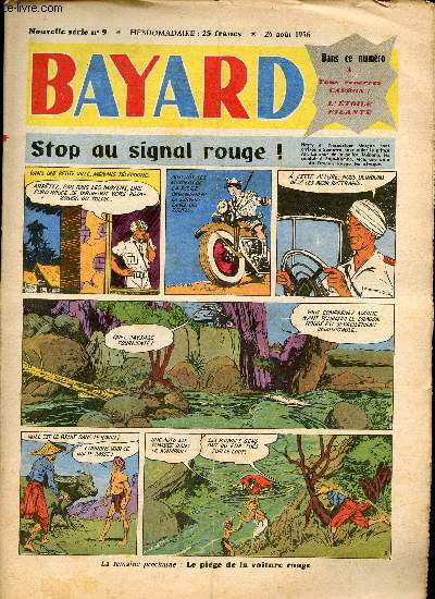 Bayard - Nouvelle srie - Hebdomadaire n9 - 26 aot 1956