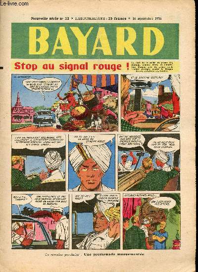 Bayard - Nouvelle srie - Hebdomadaire n12 - 16 septembre 1956