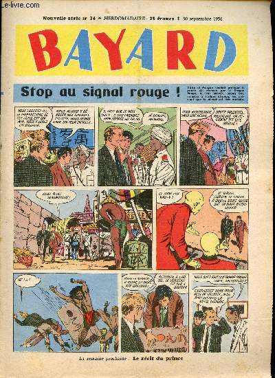 Bayard - Nouvelle srie - Hebdomadaire n14 - 30 septembre 1956
