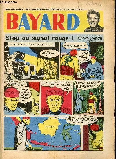 Bayard - Nouvelle srie - Hebdomadaire n19 - 4 novembre 1956