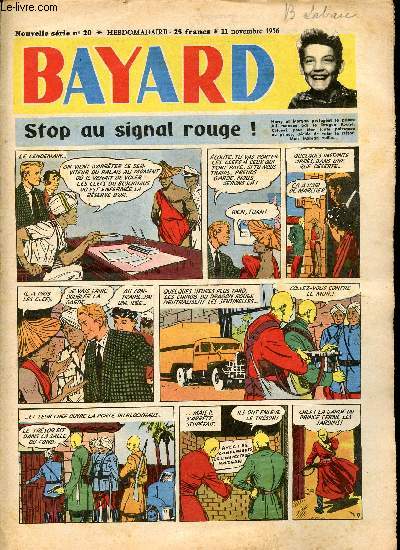 Bayard - Nouvelle srie - Hebdomadaire n20 - 11 novembre 1956