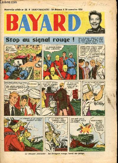 Bayard - Nouvelle srie - Hebdomadaire n21 - 18 novembre 1956